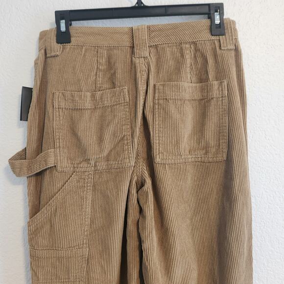 Regeneration Women's Size 5/27‎ Brown Corduroy High Rise Straight Leg Pants NWT - Picture 3 of 6